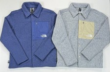 Boy's Youth The North Face Fleece Button Down Pullover Sweater