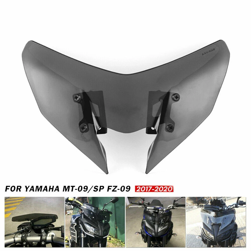 Windscreen Windshield For YAMAHA FZ 09 MT 09 MT09 SP FZ09 2017