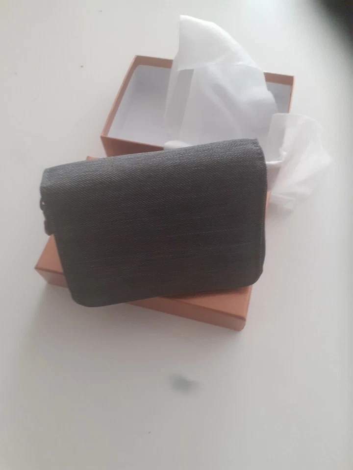 PORTAFOGLIO DONNA KIPLING money love pouch case GRIGIO SCURO nd prima Charcoal K - Immagine 3 di 4