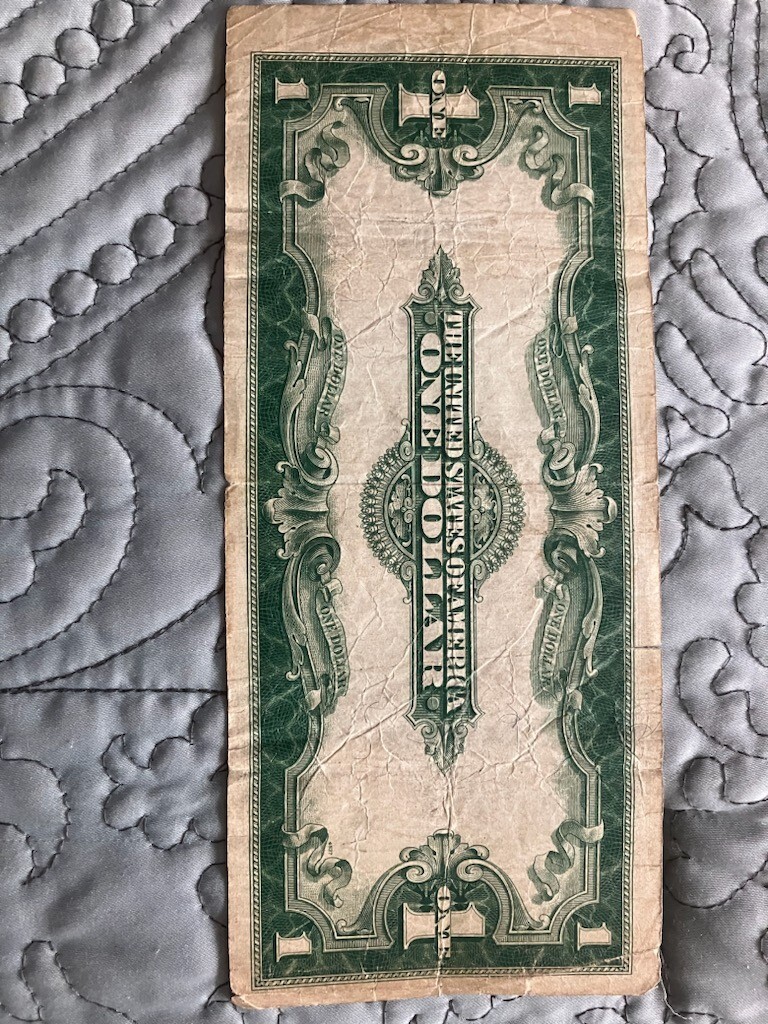 1923 1 Horse Blanket Silver Cert.Fr 237, VF ! OLD US CURRENCY! LG.NOTE! NICE! eBay