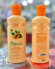 Papaya Extract Hand And Body Lotion moisturize & Vitamin E(200 ml) لوشن البابايا