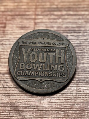 National Bowling Council All America Youth Bowling Championships Token ...