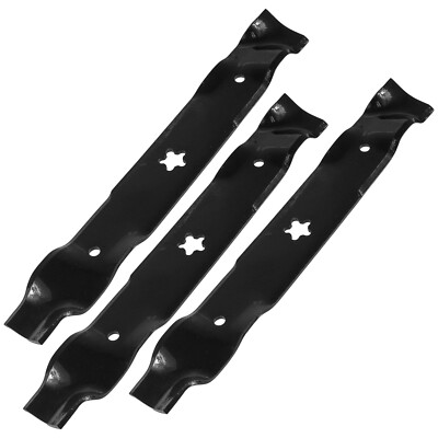 15 1/2 inch x 5 Point Star 46'' Deck Mulching Blade For Husqvarna Poulan AYP