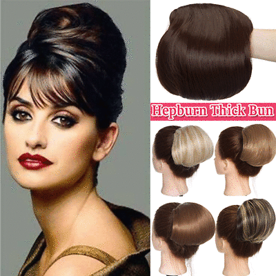 Hair bun pieces for short hair hotsell