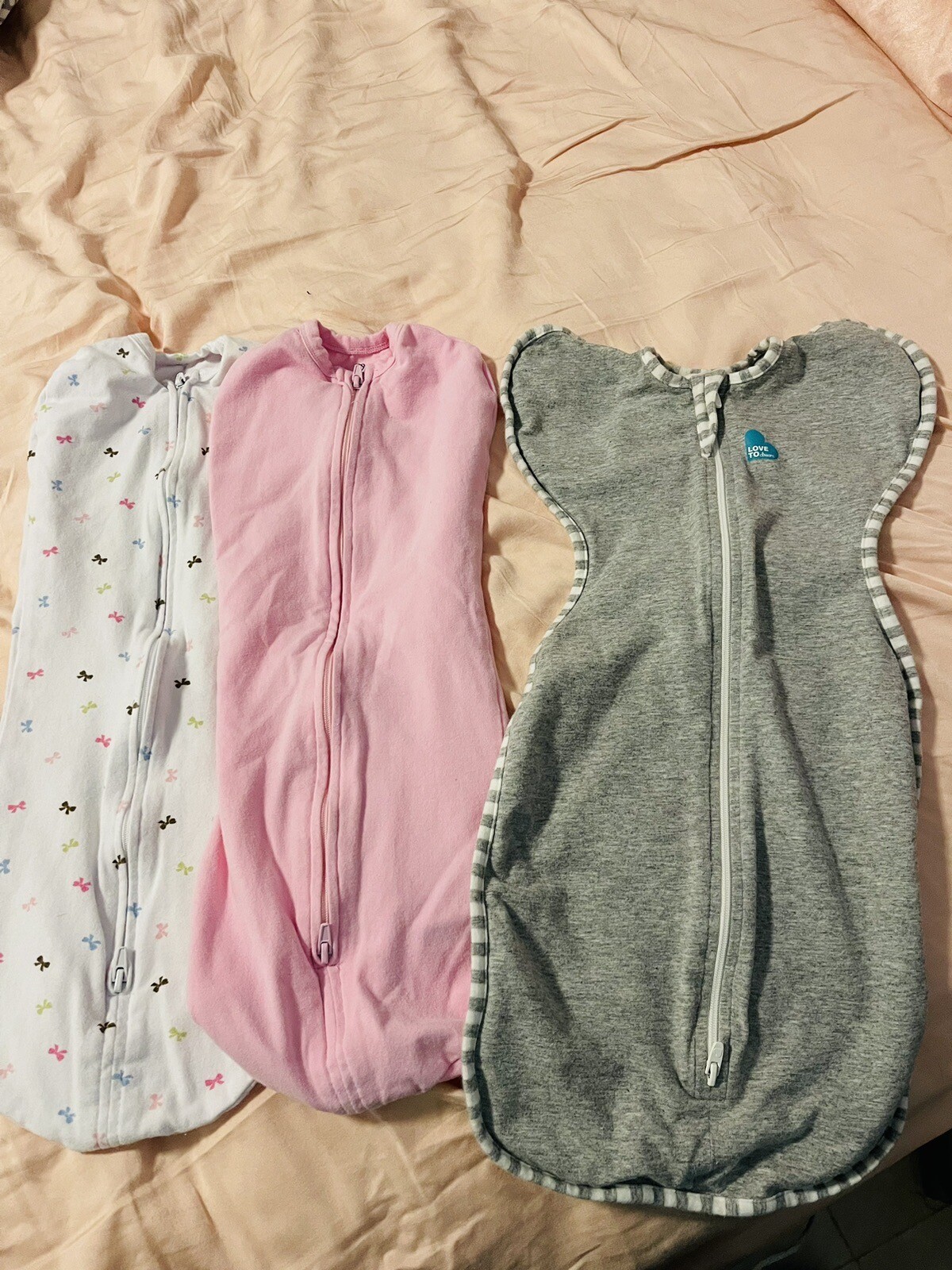 Love To Dream Swaddle Up Sleep Sack Gray Newborn Infant Baby Swaddle Me