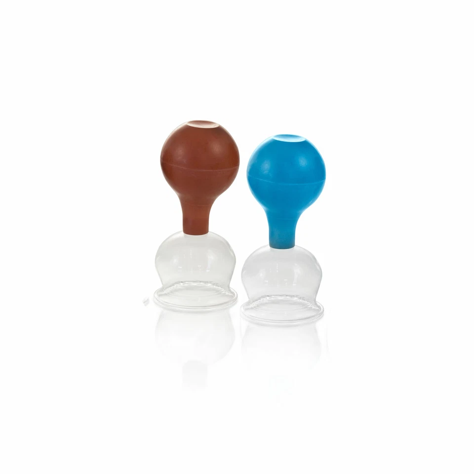 AFH-WEBSHOP Schröpfgläser mit Ball | Spezial Typ | Schröpfset | Schröpfglas