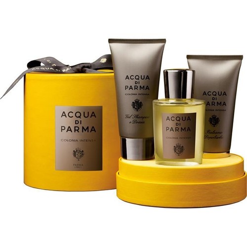 ACQUA DI PARMA COLONIA INTENSA 3.4 oz COLOGNE,SHOWER GEL AND BODY CREAM GIFT SET - 第 1/2 張圖片