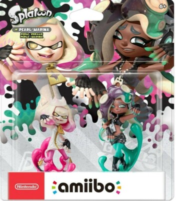 RARE Nintendo Splatoon Pearl & Marina Amiibo Switch Wii U