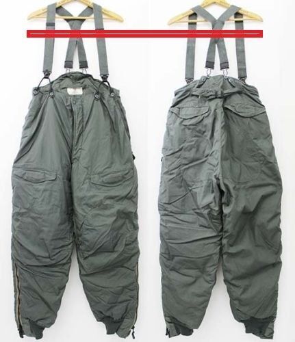 NUEVOS PANTALONES DE VUELO EE. UU. F-1B AIR Force clima frío extremo ecw nieve Pantalones USGI - Imagen 10 de 21