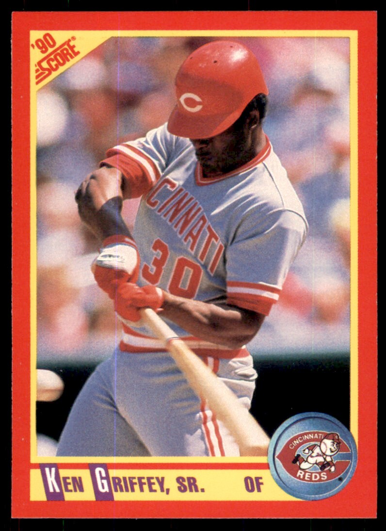 Ken Griffey Sr. 1990 Score Card #338 Cincinnati Reds | eBay