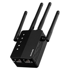 1 RJ45 1200Mbps Port WiFi Range Extender Wireless Network Repeater For MAC OS