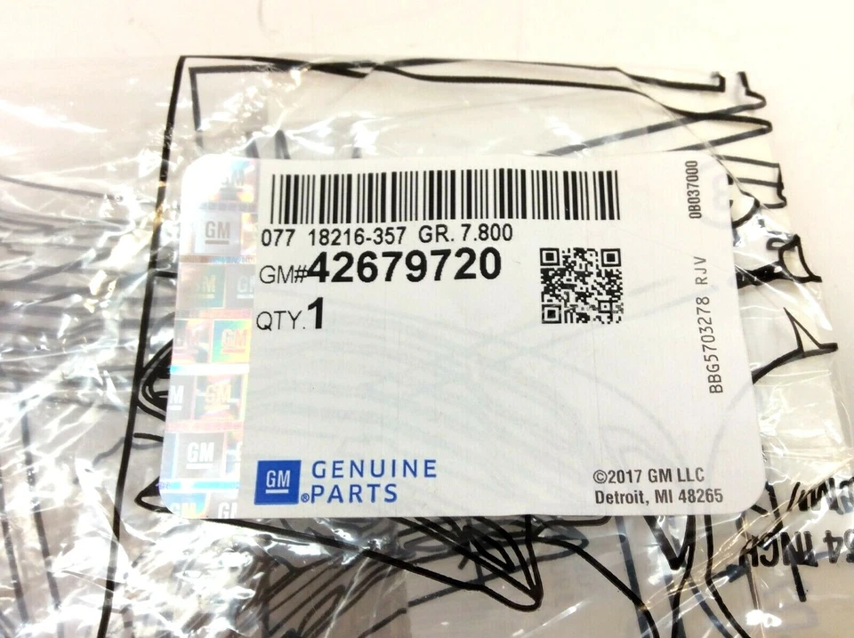 Chevrolet Cruze 2019 parachoques delantero soporte de montaje de matrícula nuevo OE 42679720 Foto 3 de 3