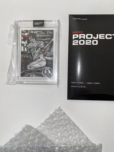 Topps Project 2020 Mike Trout by JK5 # 121
