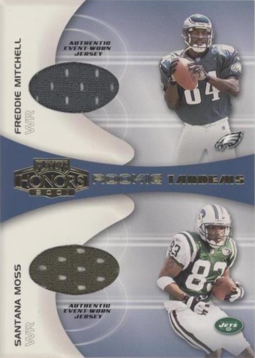 2001 Playoff Honors Freddie Mitchell Santana Moss #RT-10 - 1 of 2