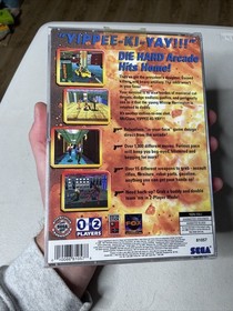 Die Hard Arcade (Sega Saturn 1997) CIB W/Manual, Reg Card