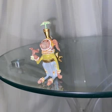 Patience Brewster Krinkles Mini “Pointsittier” Dog Christmas Ornament Rare! 3”