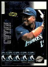 Tony Gwynn 2000 UD Ionix #37 San Diego Padres FREE SHIPPING AutographDen