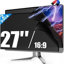 2 Pack Magnetic 27 Inch Monitor Privacy Screen Filter for Frameless Computer ...
