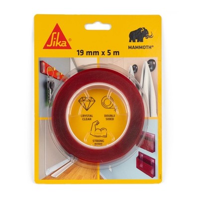 Transparentes doppelseitiges Klebeband  SikaBond Mammoth  Schnelle Befestigu...