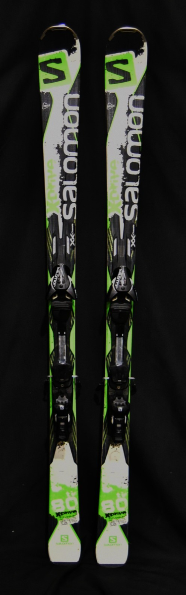 SALOMON X-DRIVE 80TI SKIS SIZE 170 CM WITH SALOMON BINDINGS | eBay
