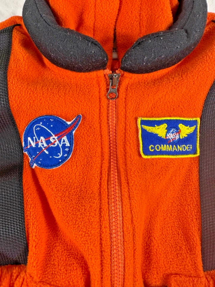 Disfraz de astronauta comandante de la NASA infantil mono polar con capucha 6-12 meses Foto 3 de 4