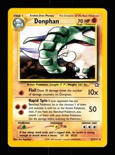 Donphan 21/111 Unlimited Rare Neo Genesis Pokemon 2000 LP Sugimori on eBay