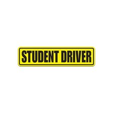 Student Driver Sticker Decal
