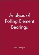 Analysis of Rolling Element Bearings, Hardcov...