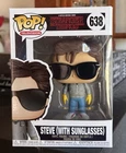 Funko Pop!: STEVE w/ SUNGLASSES #638 Stranger Things Season 2 w/Protector
