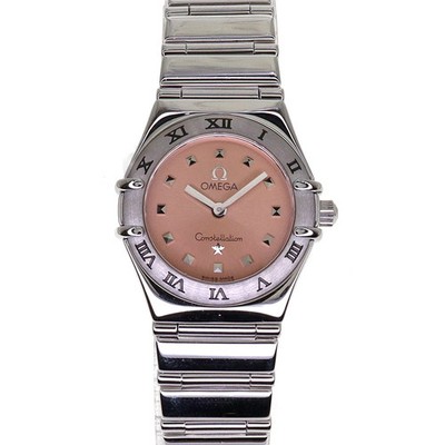 OMEGA コンステレーション ミニ レディス1561.61 ピンク OMEGA Constellation Mini My Choice 1561.61 Pink Ladies Used Watch