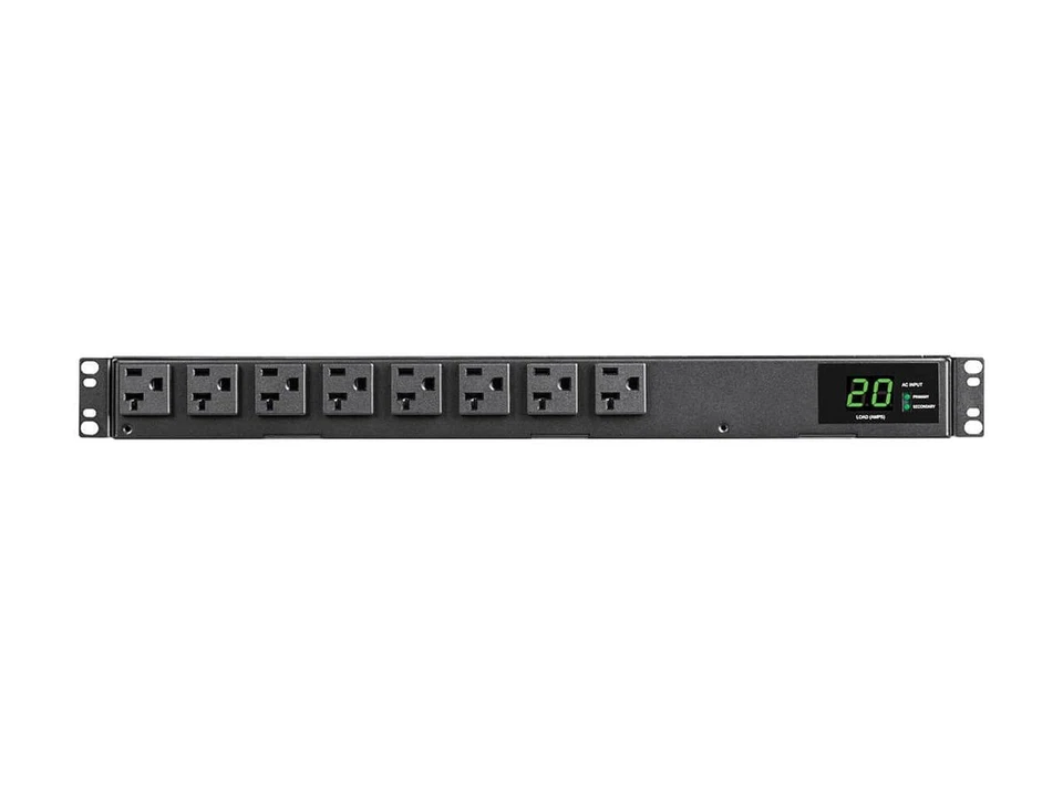 Tripp Lite PDU ATS / Metered 120V 1.92kW 20A 16 5-15/20R Dual L5-20P 1URM - Image 3 of 4