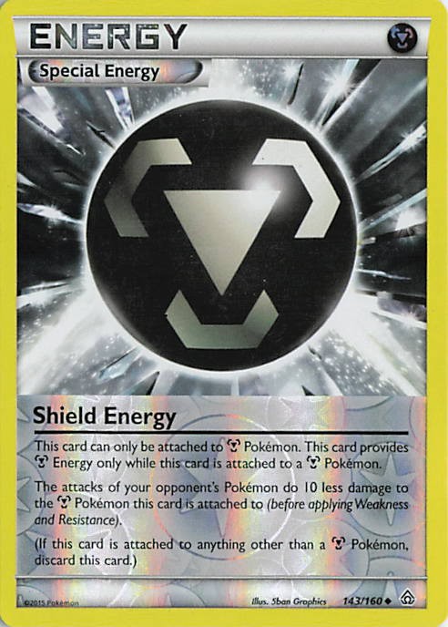 Shield Energy Uncommon XY - Primal Clash 143/160 LP Reverse Holo