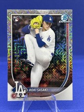 2025 Bowman Chrome - Roki Sasaki #12 Mega Box Mojo Refractor (RC)