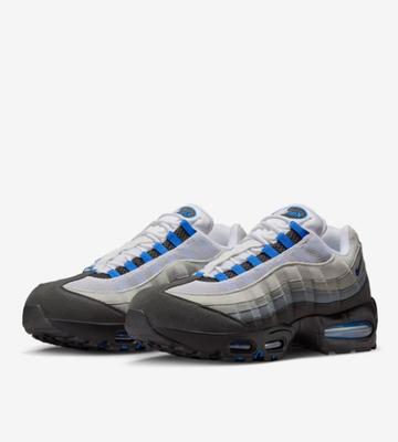 Nike Air Max 95 Men Sneakers Cool Grey And Blue Spark IM7410-100