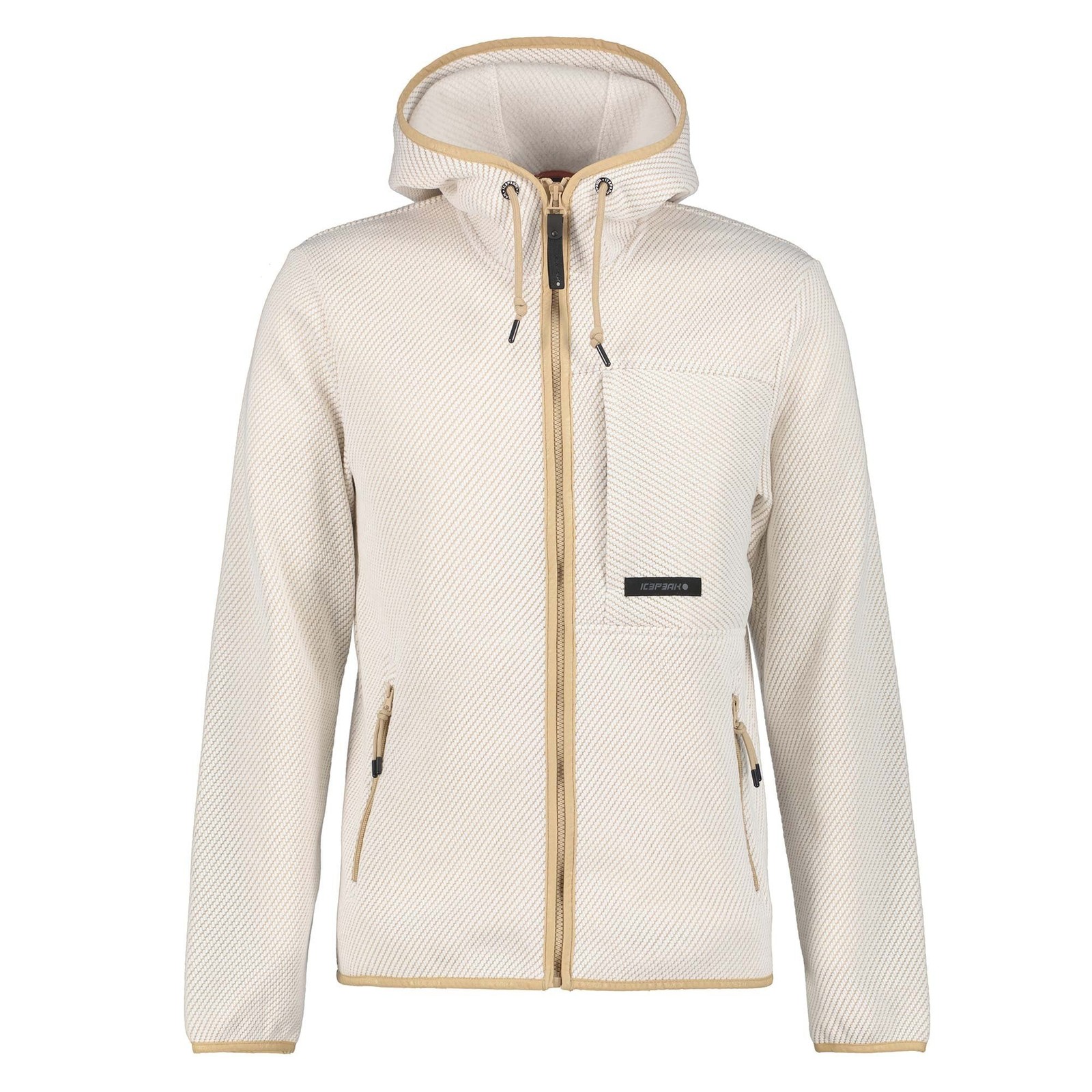 Icepeak Womens Agran Fleece Jacket: Natural: M