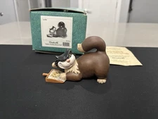 Disney WDCC Cinderella "Meany, Sneaky, Roos-A-Fee" Lucifer Figurine w Box & COA