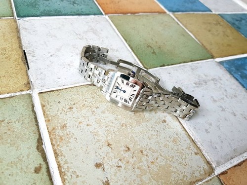 Cartier Santos de Monseigneur Uhr Medium M 124366623 - Picture 7 of 10
