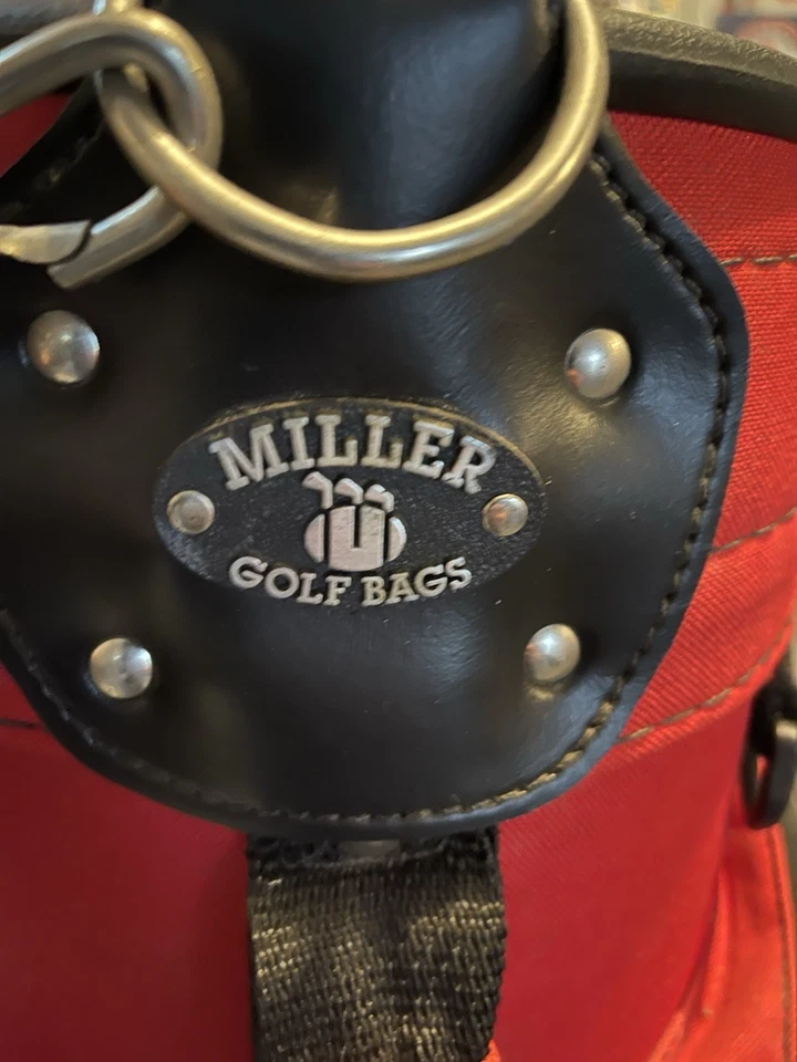 Bolsa de golf Ron Miller vintage Coca-Cola roja Foto 3 de 4