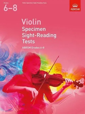 Violin Specimen Sight-Reading Tests, ABRSM Grades 6-8 | from 2012 | ABRSM | Buch