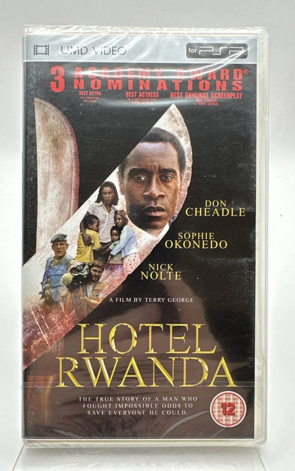 PSP UMD VIDEO Hotel Rwanda,  New And Sony Factory Sealed