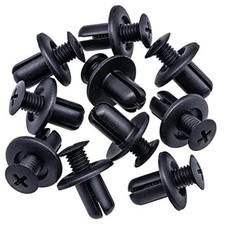 8mm Hole Fender Liner Bumper Cover Engine Splash Shield Retainer Clip 10pcs