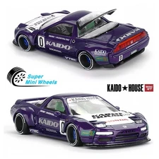 Mini GT x Kaido House 1:64 Honda NSX Kaido Racing V2 – Purple #173