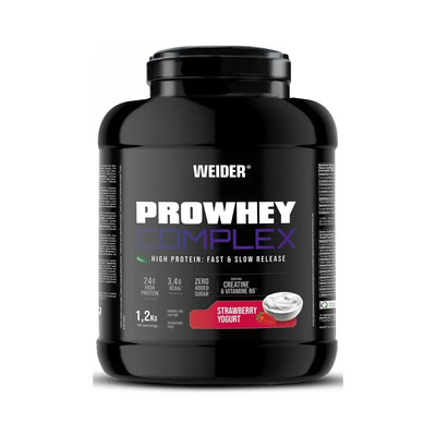 Weider Pro Whey Complex (1200g) Strawberry Yogurt (45,79 EUR/kg)