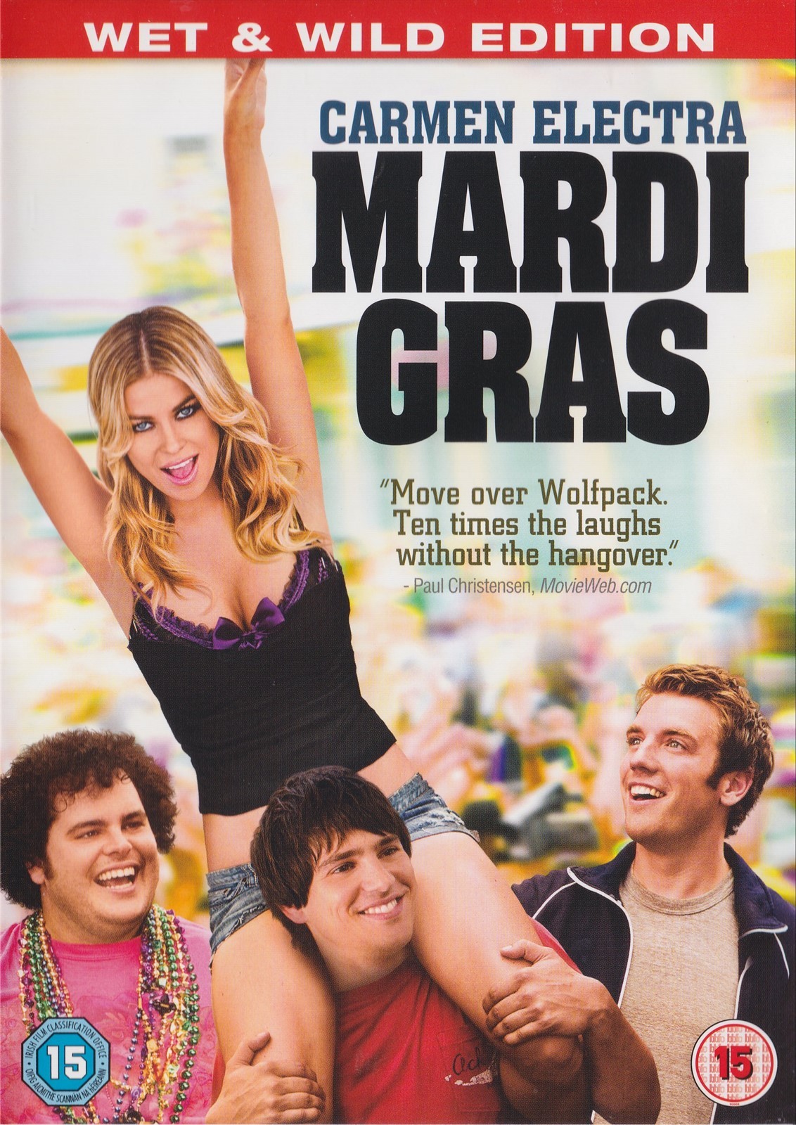 Mardi Gras Wet & Wild Edition - Carmen Electra - NEW Region 2 DVD