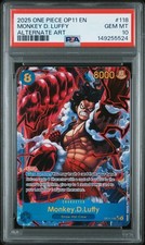 Monkey.D.Luffy (118) (Alternate Art) OP11-118 A Fist of Divine