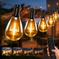 Heipard LED Lichterkette AußEn Outdoor Strom 10M - 15+1 S11 GlüHbirnen