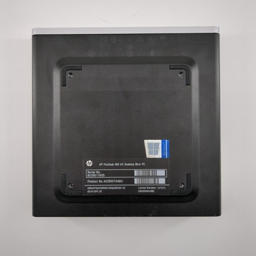 HP ProDesk 400 G4 i5-8500T 8GB 256GB SSD Windows 11 Tiny PC Computer inc PSU - Afbeelding 8 van 10