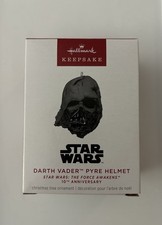 NEW Hallmark 2025 DARTH VADER PYRE HELMET Limited Star Wars Force Awakens 10 Ann