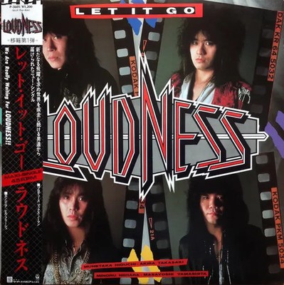 Loudness Let It Go OBI Vinyl Single 12inch JAPAN NEAR MINT ATCO