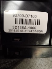 93700D7100 warning HYUNDAI TUCSON CLASSIC BLUE 2015 190519